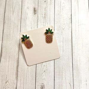 Pineapple earrings